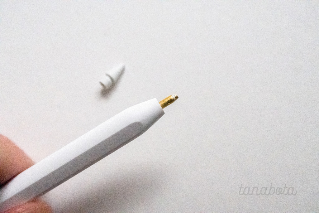 ペン先 アップル ペンシル ペン先 替え芯 1個 白 Apple pencil